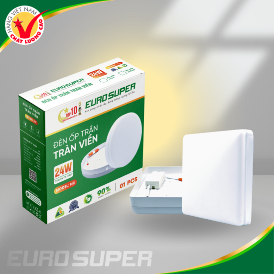 Ốp trần 24W, 36W EUROSUPER - Ảnh 2