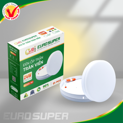 Ốp trần 24W, 36W EUROSUPER