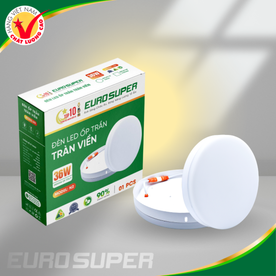 Ốp trần 24W, 36W EUROSUPER - Ảnh 3